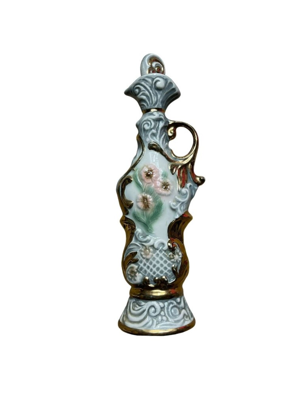 1971 Jim Beam Fantasia Whiskey Decanter Glassware 16" Vintage Regal China‎ Corp